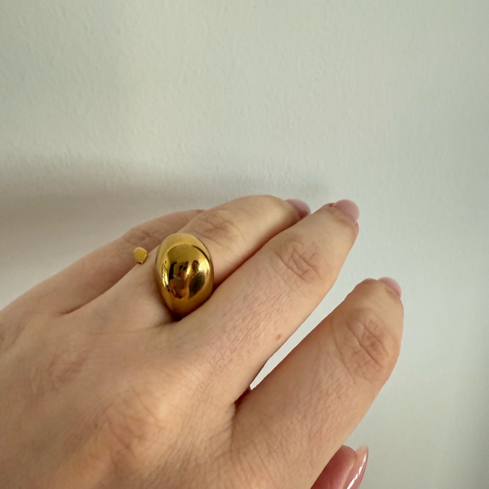 Parisian Gold Stainless Steel Ring